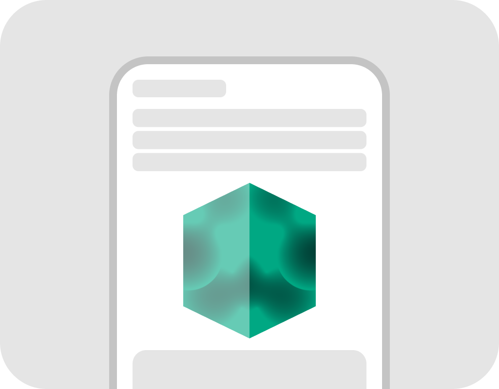 Mobile 3D Prism icon